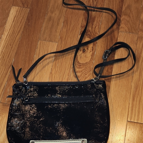 BRIGHTON BAG PATENT FASHION GLAMOR NICE SHAPE CROSSBODY - Picture 4 of 15